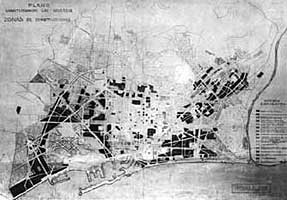  Plan Jaussely, Barcelona, 1905 